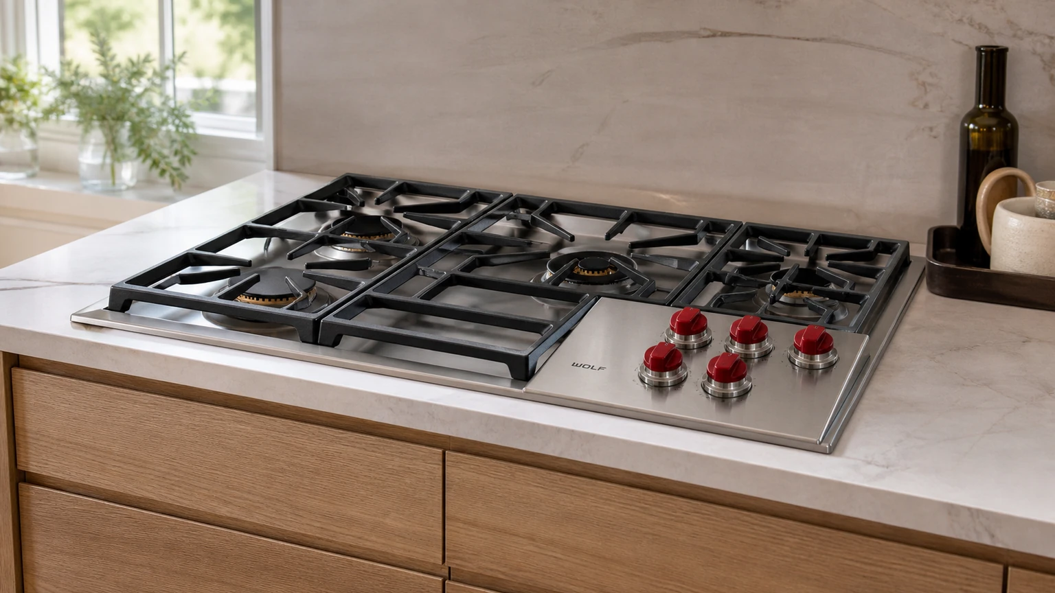 Built-in cooktop diagnostic visit in the service area
