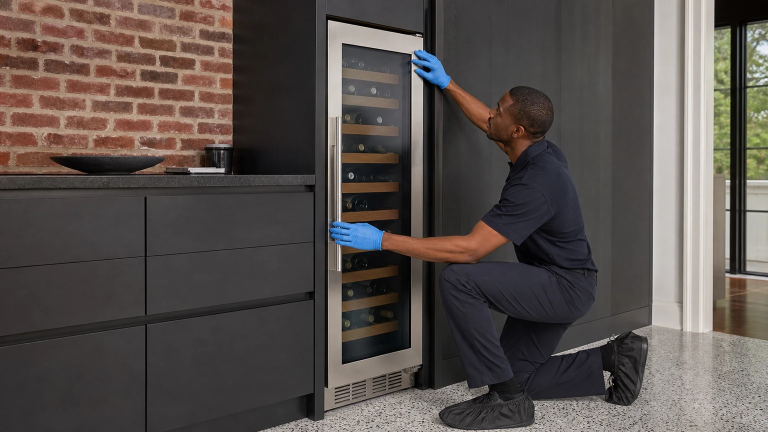 Wine cooler diagnostic visit in Winchester